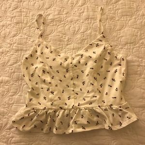 Cute Floral Crop Top!